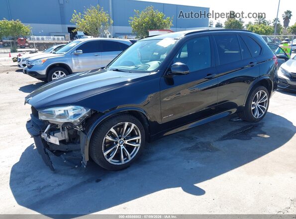 5UXKR0C50G0S89606 2016 BMW X5 Black Front left