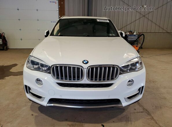 5UXKR0C50JL072045 2018 BMW X5 White Vista frontal