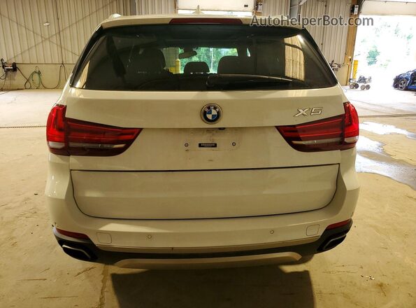 5UXKR0C50JL072045 2018 BMW X5 White Vista trasera