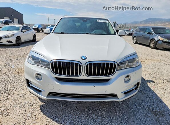5UXKR0C51G0P34760 2016 BMW X5 White Vista frontal
