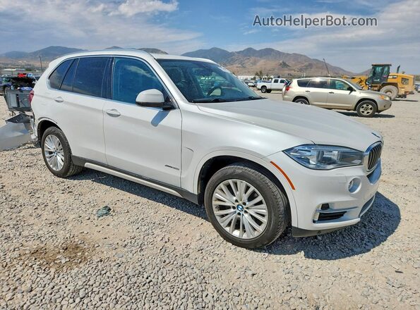 5UXKR0C51G0P34760 2016 BMW X5 White Delantero derecho