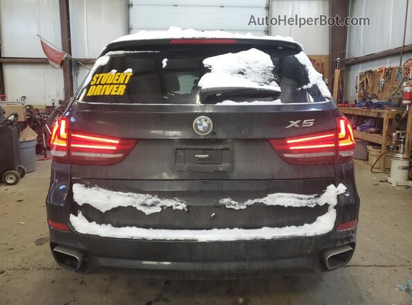 5UXKR0C51J0Y06676 2018 BMW X5 Black Vista trasera