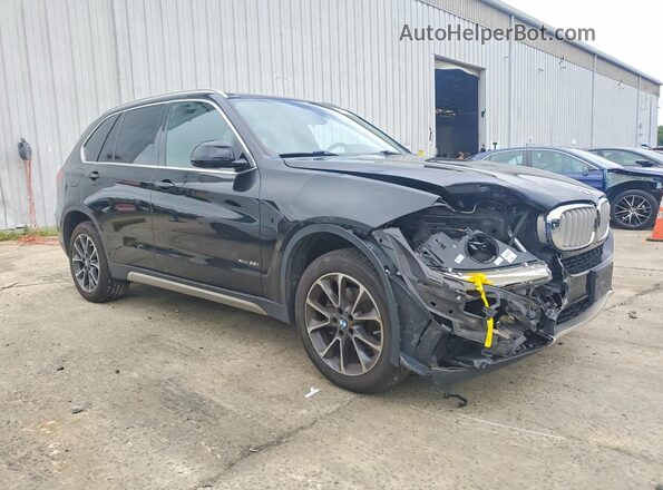 5UXKR0C52J0X87667 2018 BMW X5 Black წინა მარჯვენა