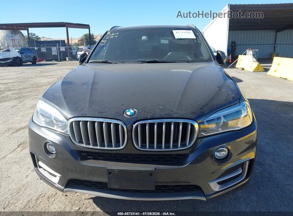 5UXKR0C52J0Y02538 2018 BMW X5 Gray Widok wnętrza z tyłu
