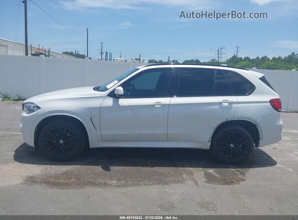 5UXKR0C53J0Y00751 2018 BMW X5 White 