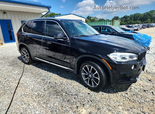 5UXKR0C54G0P24322 2016 BMW X5 Черный Передняя правая четверть