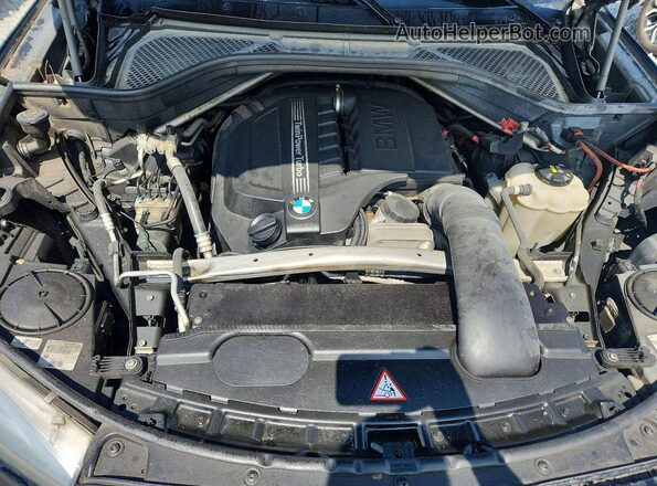 5UXKR0C54G0P24322 2016 BMW X5 Черный Вид подкапотного пространства