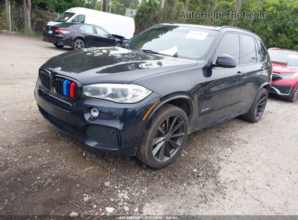 5UXKR0C54G0P32890 2016 BMW X5 Blue Передня ліва чверть