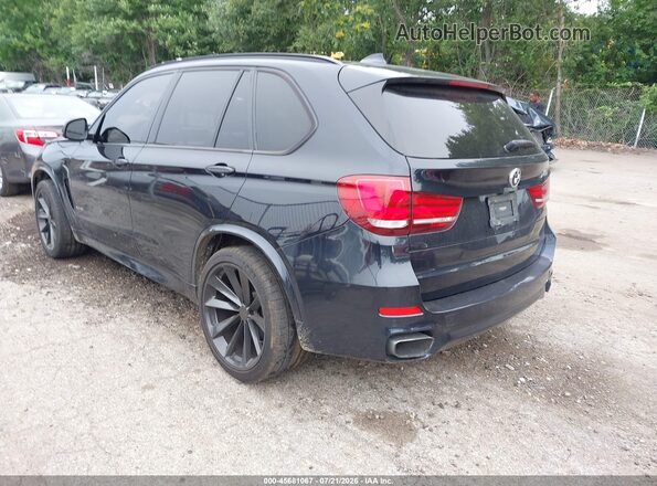 5UXKR0C54G0P32890 2016 BMW X5 Blue Задня ліва чверть