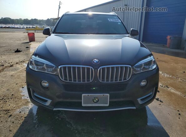 5UXKR0C54J0X85208 2018 BMW X5 Charcoal Widok z przodu
