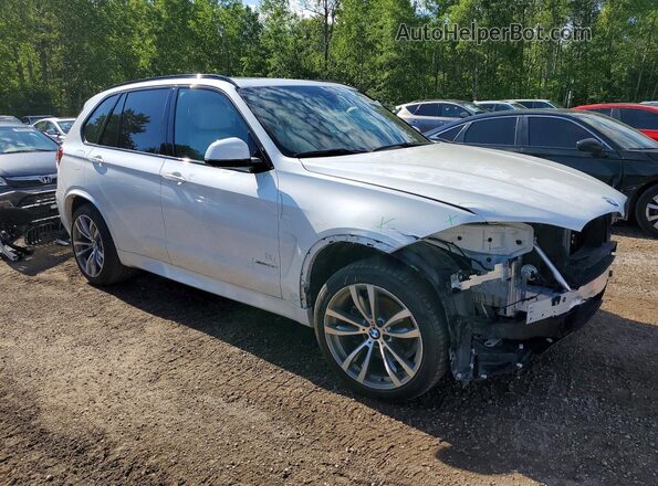 5UXKR0C54JL075451 2018 BMW X5 White Delantero derecho