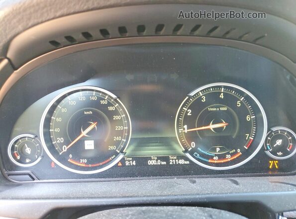 5UXKR0C54JL075451 2018 BMW X5 White Vista del cuadro de instrumentos