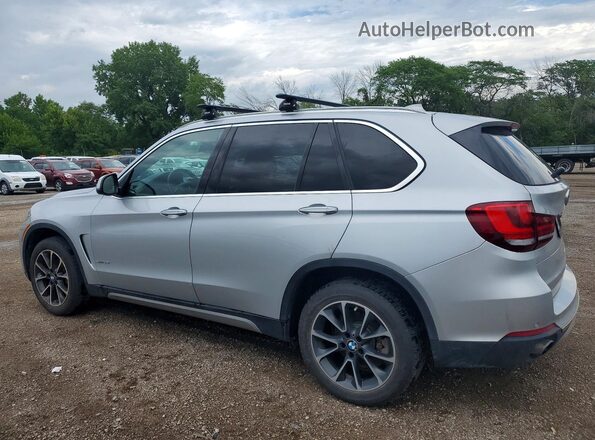 5UXKR0C55H0V64937 2017 BMW X5 Silver Trasero izquierdo