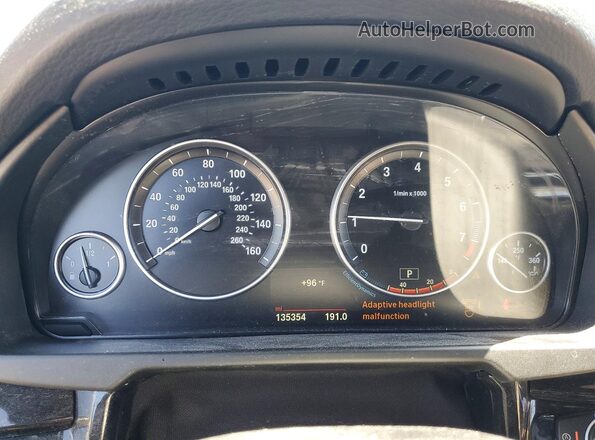 5UXKR0C55JL071165 2018 BMW X5 Black Instrument cluster view