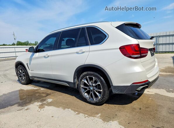 5UXKR0C55JL072865 2018 BMW X5 White Задня ліва чверть