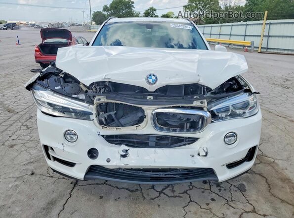 5UXKR0C56G0P20370 2016 BMW X5 White Widok z przodu