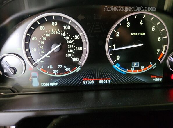 5UXKR0C56G0P21731 2016 BMW X5 Charcoal Widok zestawu wskaźników