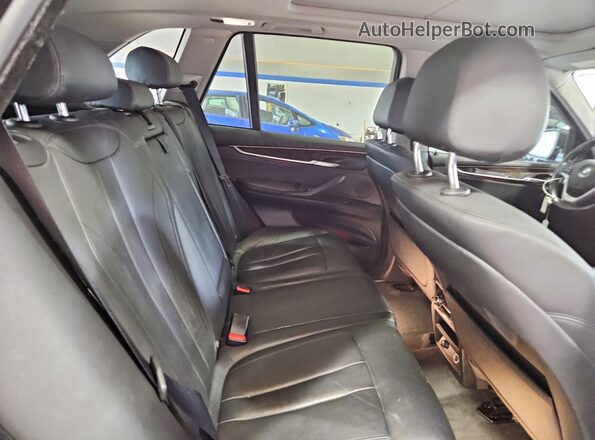 5UXKR0C56G0P21731 2016 BMW X5 Charcoal Widok wnętrza z tyłu