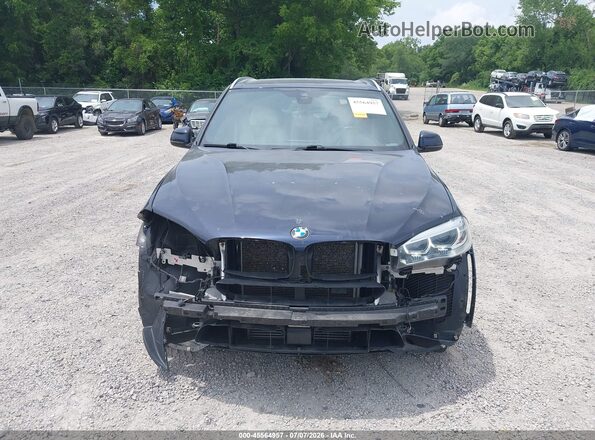 5UXKR0C56H0V50156 2017 BMW X5 Blue Սալոնի հետևի տեսք