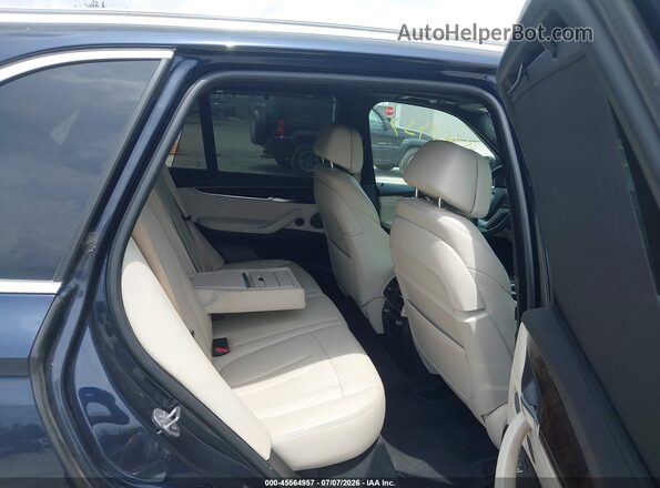 5UXKR0C56H0V50156 2017 BMW X5 Blue VIN կոդի պիտակի տեսք