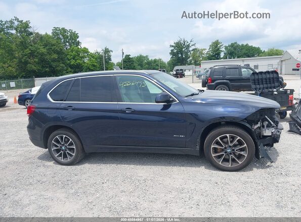 5UXKR0C56H0V50156 2017 BMW X5 Blue Սալոնի 360 աստիճան տեսք