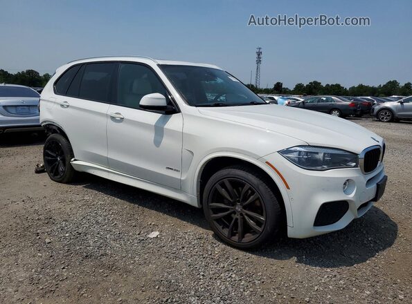 5UXKR0C56JL073121 2018 BMW X5 White Delantero derecho