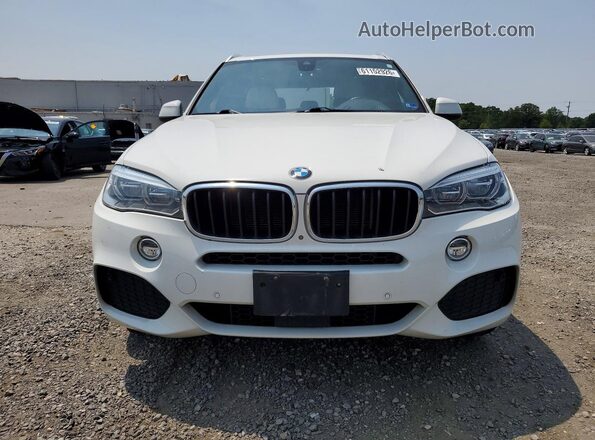 5UXKR0C56JL073121 2018 BMW X5 White Vista frontal