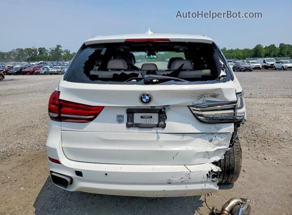 5UXKR0C56JL073121 2018 BMW X5 White Vista trasera