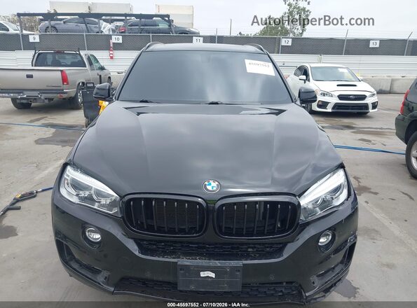 5UXKR0C56JL074656 2018 BMW X5 Black Vista del cuadro de instrumentos