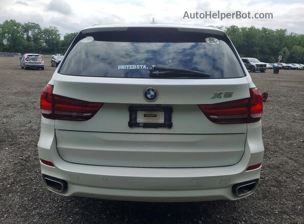 5UXKR0C57J0Y03751 2018 BMW X5 White Vista trasera