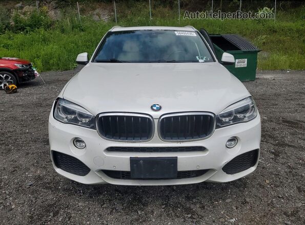 5UXKR0C57J0Y03751 2018 BMW X5 White Vista frontal
