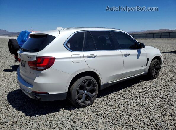 5UXKR0C58G0P33024 2016 BMW X5 White Задня права чверть