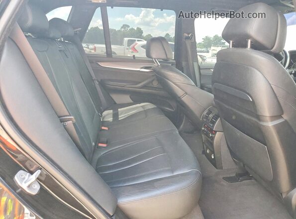 5UXKR0C58G0S87358 2016 BMW X5 Black Rear interior view