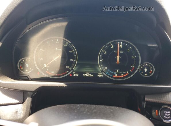 5UXKR0C58G0S87358 2016 BMW X5 Black Instrument cluster view