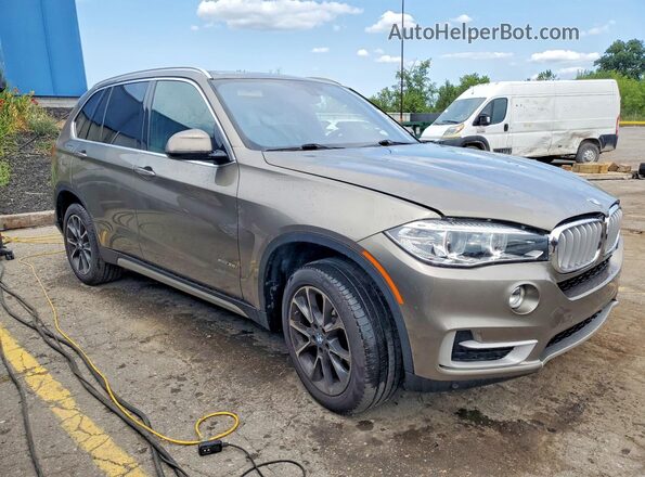 5UXKR0C58H0V67136 2017 BMW X5 Tan Przód prawy