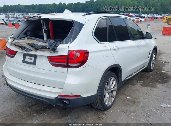 5UXKR0C59G0P20542 2016 BMW X5 White Widok z przodu