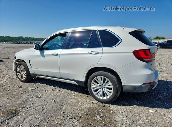 5UXKR0C59G0P25532 2016 BMW X5 White Trasero izquierdo