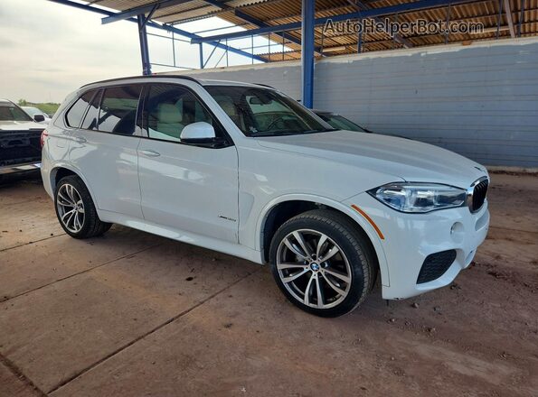 5UXKR0C59G0S92892 2016 BMW X5 White Передня права чверть