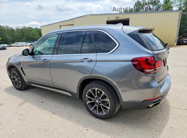 5UXKR0C59J0Y04643 2018 BMW X5 Gray Trasero izquierdo