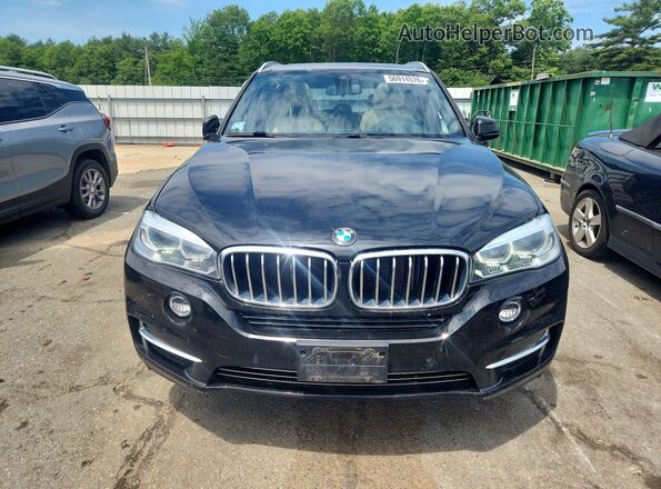 5UXKR0C59JL074277 2018 BMW X5 Black Դիմացի տեսք