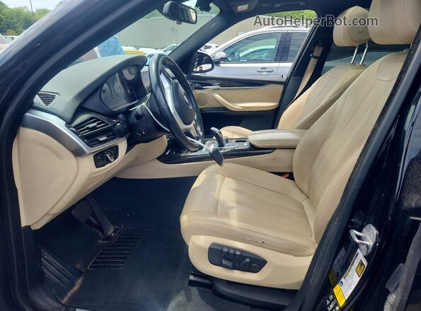 5UXKR0C59JL074277 2018 BMW X5 Black Սալոնի դիմացի տեսք