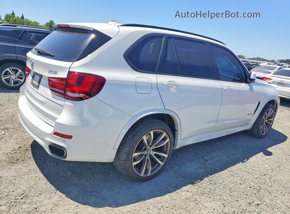 5UXKR0C5XG0P20422 2016 BMW X5 White Rear right