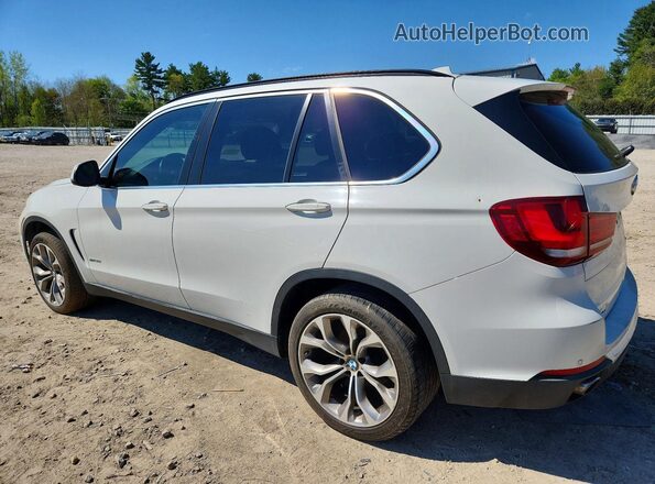 5UXKR0C5XG0P30044 2016 BMW X5 White Հետևի ձախ