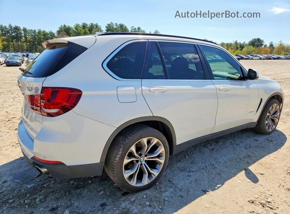 5UXKR0C5XG0P30044 2016 BMW X5 White Հետևի աջ