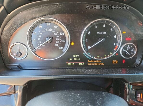 5UXKR0C5XG0P30044 2016 BMW X5 White Սարքավորումների վահանակի տեսք