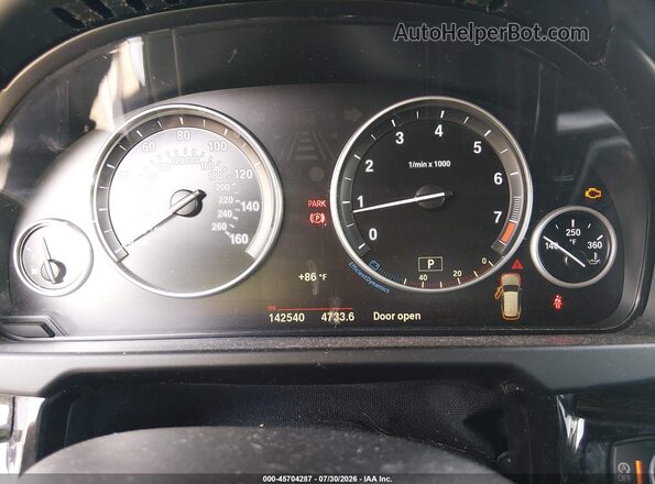 5UXKR0C5XH0V67929 2017 BMW X5 Gray Вид задніх сидінь