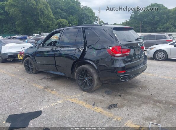 5UXKR2C32H0U23687 2017 BMW X5 Черный Задняя левая четверть