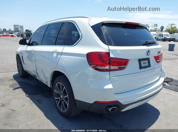 5UXKR2C32H0U24709 2017 BMW X5 White Հետևի ձախ