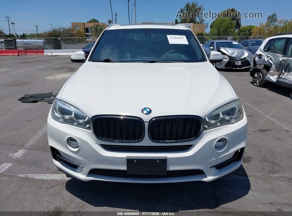 5UXKR2C32H0U24709 2017 BMW X5 White Սարքավորումների վահանակի տեսք