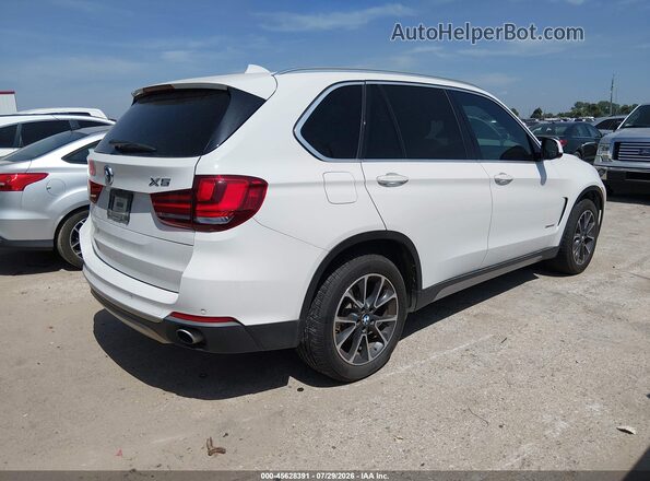 5UXKR2C32H0X03643 2017 BMW X5 Белый Задняя правая четверть